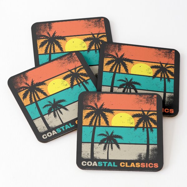 Item preview, Coastal Classics Retro Palm Tree - Vintage Distressed Summer Art designed and sold by PACS0011.