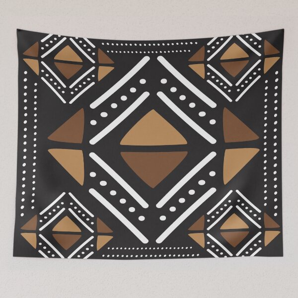 Item preview, Earth fabric from Mali - Ethnic design Earth of Sienna designed and sold by Wolagno.