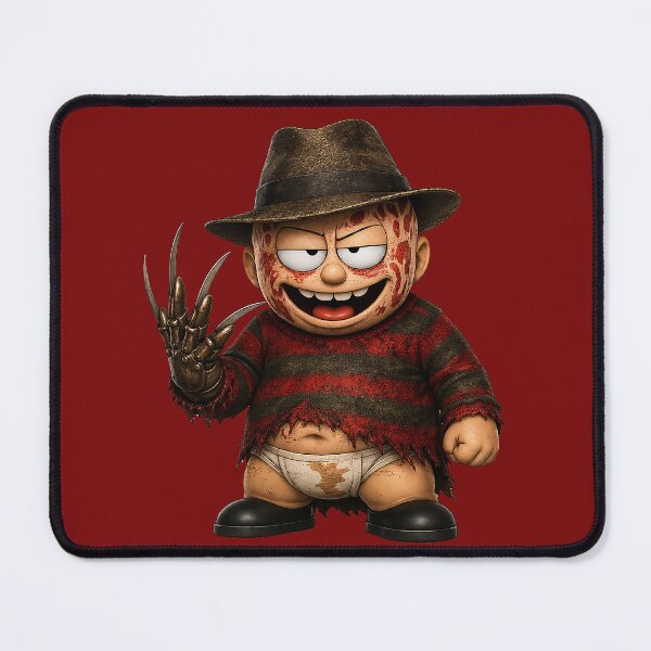Aperçu de l'œuvre Cute Horror Cartoon with glove with blade – Dark Humor Parody Character, Spooky Halloween Design, Funny Scary Gift - Chimou créée et vendue par WotanArt.