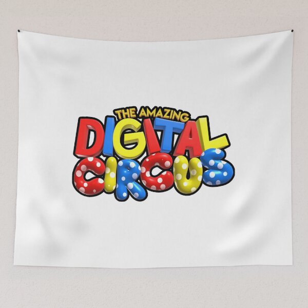 Item preview, THE AMAZING DIGITAL CIRCUS TITLE LOGO (TADC) designed and sold by Python Designs .
