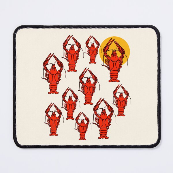 Item preview, Crawfish Sunset Coastal Retro Seafood Aesthetic designed and sold by MaiZephyr.