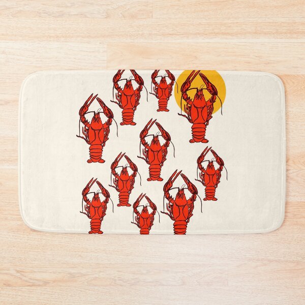 Item preview, Crawfish Sunset Coastal Retro Seafood Aesthetic designed and sold by MaiZephyr.