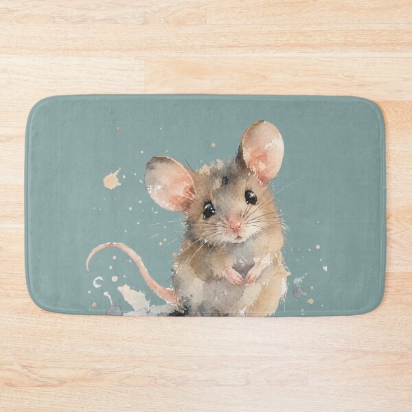 Item preview, Hand-Painted Mouse – Imperfect Watercolor Charm designed and sold by Adela80.