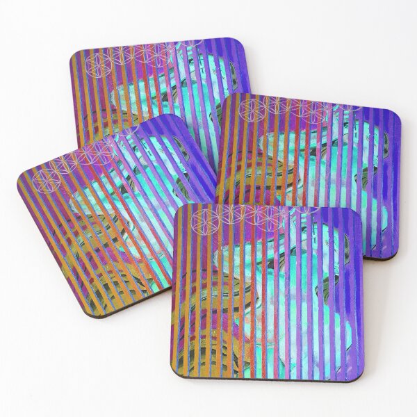 Item preview, Breathing Consciousness: The Flower of Life - Night Colour Palette designed and sold by Dominika Brodowska.