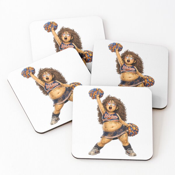 Item preview, Funny cheerleader Cartoon – Cheerleader Humor Design, Chimolle Character, Perfect Gift for Cheerleaders Fans designed and sold by WotanArt.