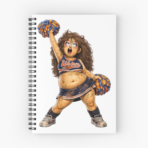 Item preview, Funny cheerleader Cartoon – Cheerleader Humor Design, Chimolle Character, Perfect Gift for Cheerleaders Fans designed and sold by WotanArt.