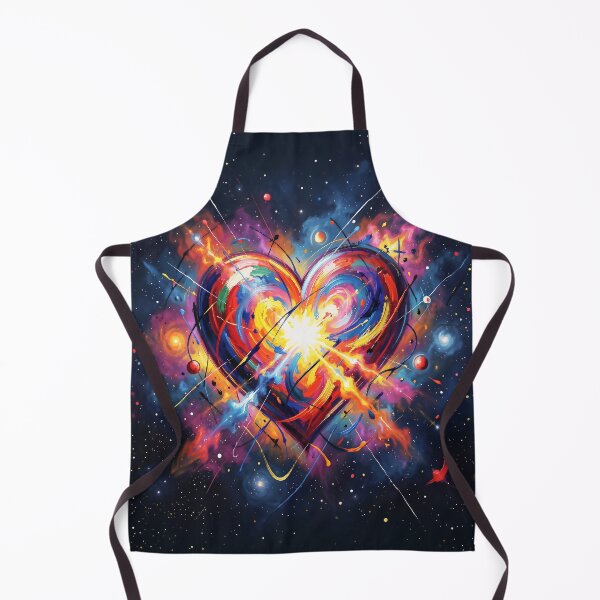 Item preview, Heart of the Universe: An Explosion of Abstract Cosmic Colors designed and sold by Marcu Ioachim.