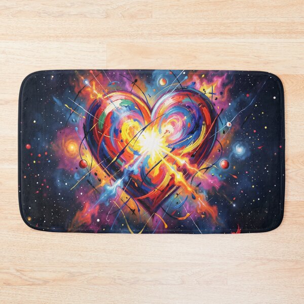 Item preview, Heart of the Universe: An Explosion of Abstract Cosmic Colors designed and sold by Marcu Ioachim.