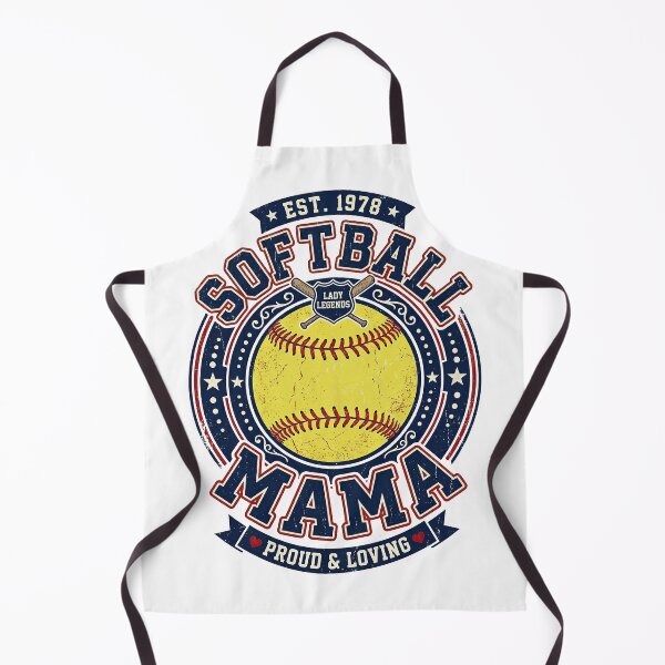 Item preview, Softball Mama Shirt, Game Day Mom designed and sold by PlumArtDesign.