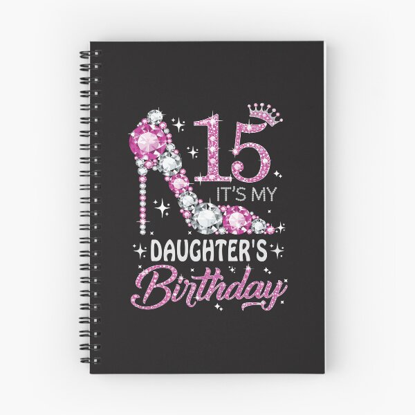 Item preview, 15 Its My Daughters Birthday Cute Girl 15th Birthday Party Gif designed and sold by kiralynstration.