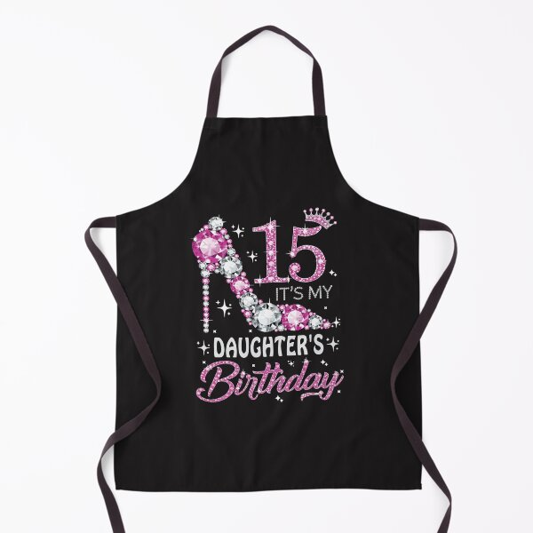 Item preview, 15 Its My Daughters Birthday Cute Girl 15th Birthday Party Gif designed and sold by kiralynstration.