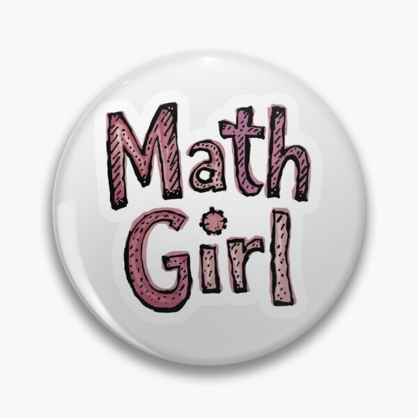 Aperçu de l'œuvre Fille des maths créée et vendue par PamLeeDesign.