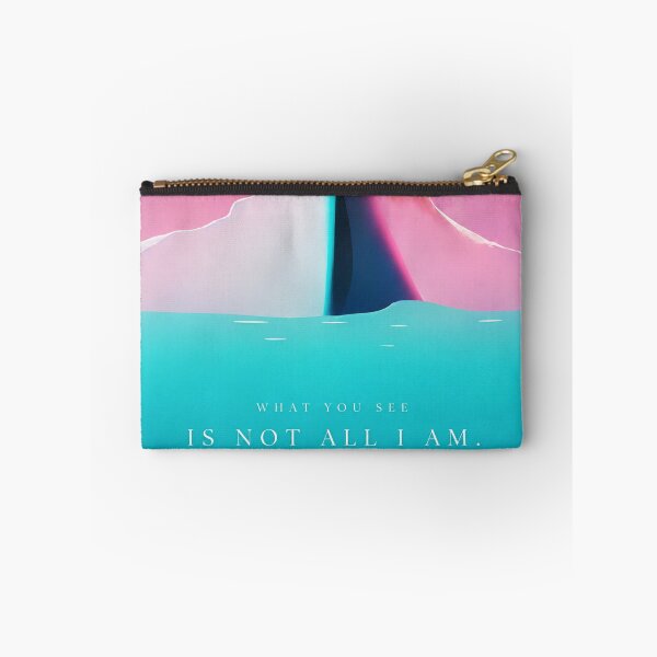 Item preview, What You See Is Not All I Am Quote | Deep Meaning Aesthetic Poster | Iceberg Metaphor Art designed and sold by NA-art725.