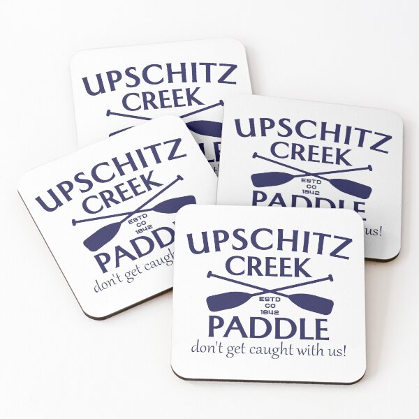 Item preview, Upschitz Creek Paddle, Funny Camping designed and sold by CloudyPress.