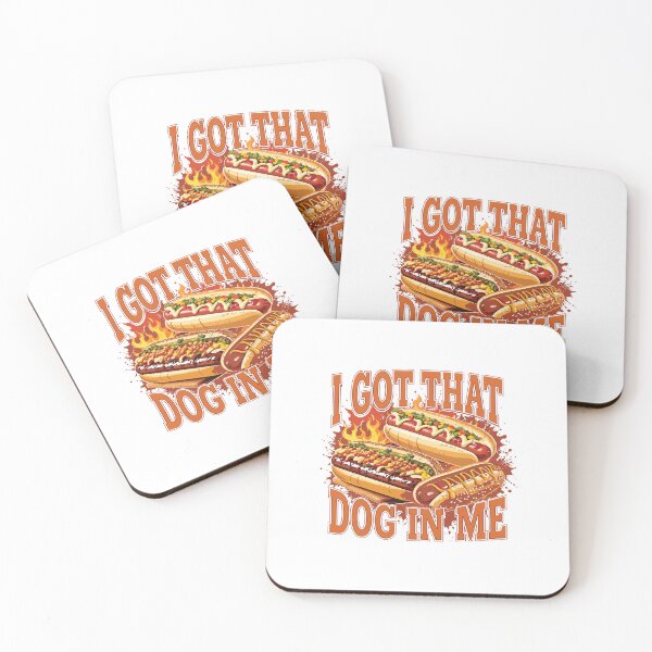 Item preview, I Got That Dog In Me Funny Hot Dog Meme BBQ Food Lover Gift designed and sold by kiralynstration.