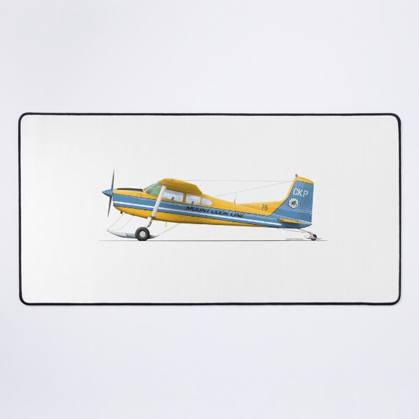 Item preview, CESSNA 185 SKYWAGON designed and sold by Grubby Fingers Aircraft Illustration.