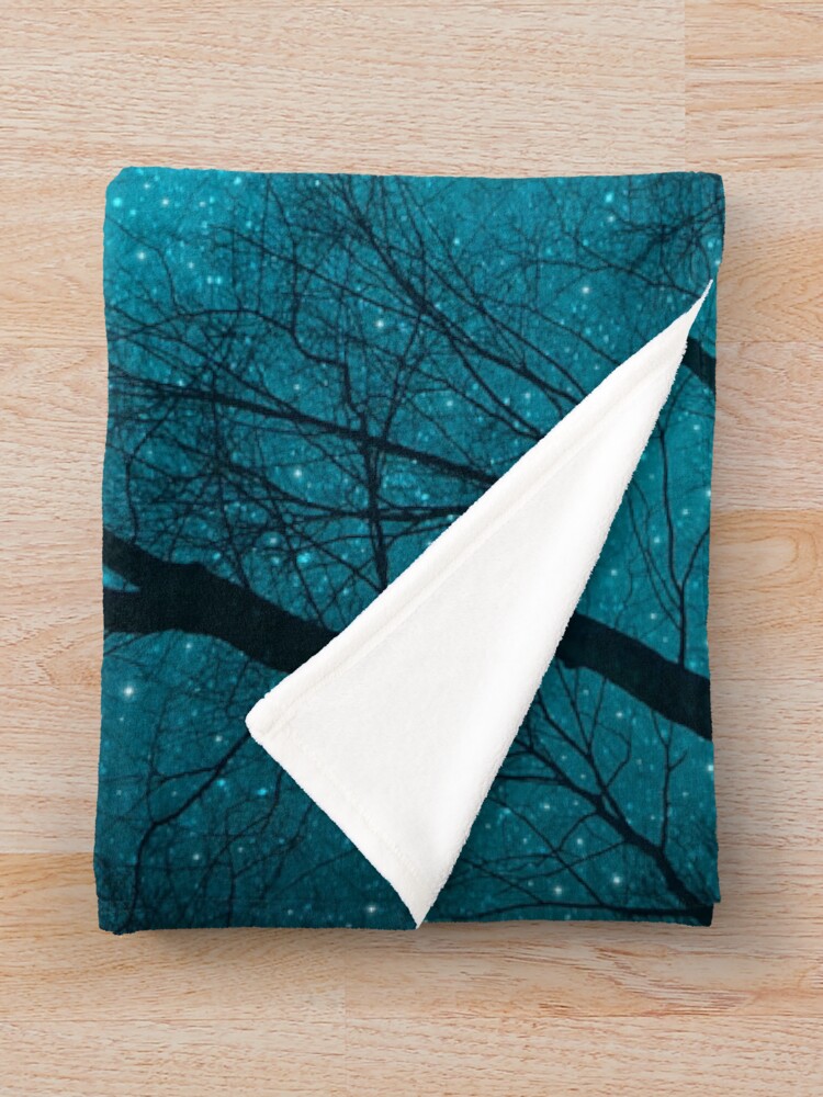 Alternate view of Stars Can't Shine Without Darkness Throw Blanket