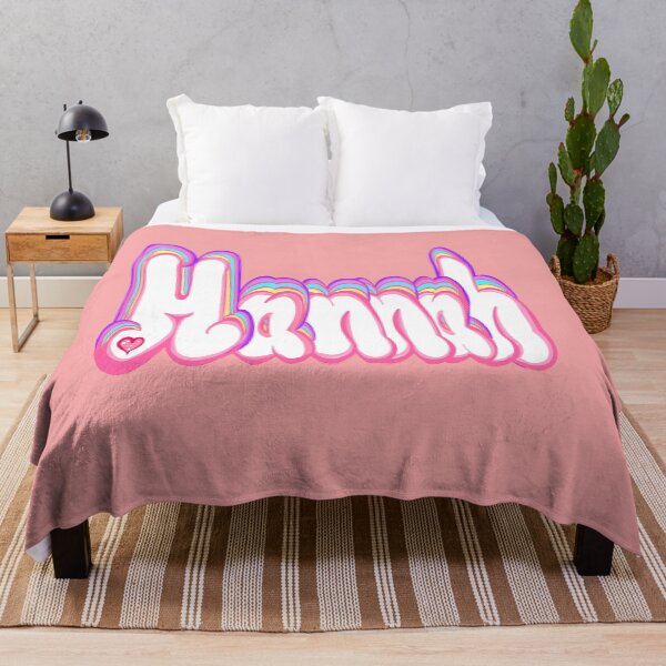 Item preview, Hannah Name in Kawaii  bubble letters woth Pastel colors - Cute popular girls first name  Personalized Custom Family names for women named Hannah  designed and sold by Artonmytee.