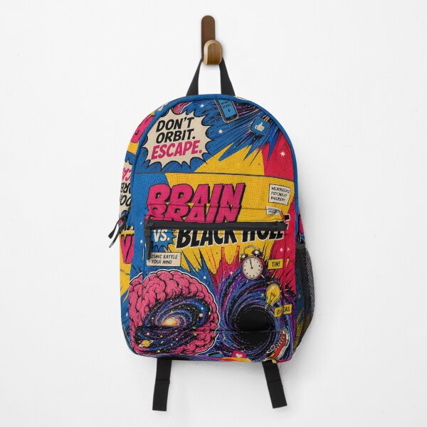 Item preview, Brain vs Black Hole – Focus vs Distraction Infinite Scroll Design designed and sold by Bulografik.