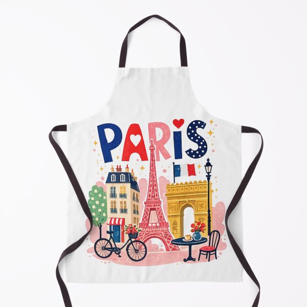 Item preview, Paris France Travel Doodle designed and sold by FlyingKickF.