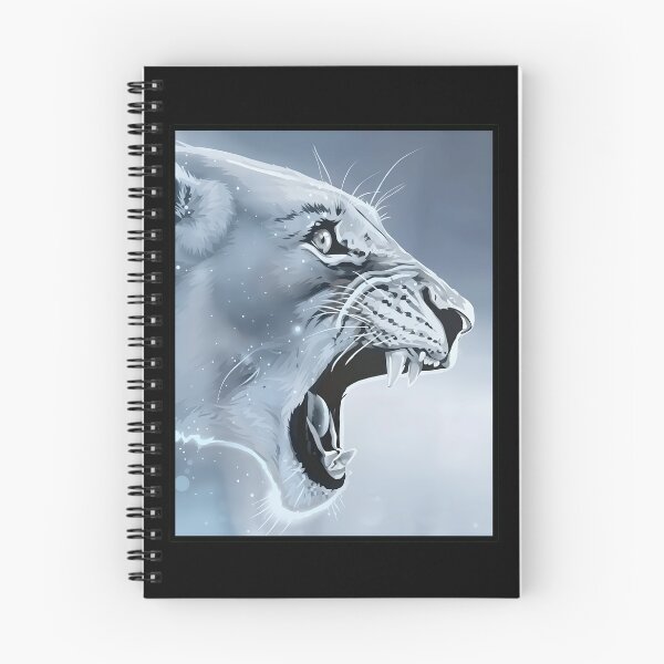 Item preview, Majestic Roaring Mountain Lion Digital Art - Wild Cougar Illustration designed and sold by haitrieuic96.