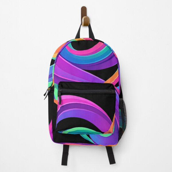 Item preview, Love Waves – Neon Flow Heart designed and sold by RH Design Lab.
