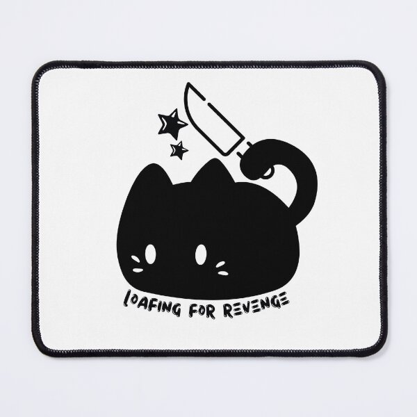 Item preview, Loafing for Revenge | Kitty Humor Graphics designed and sold by Sushi Roll Studio.