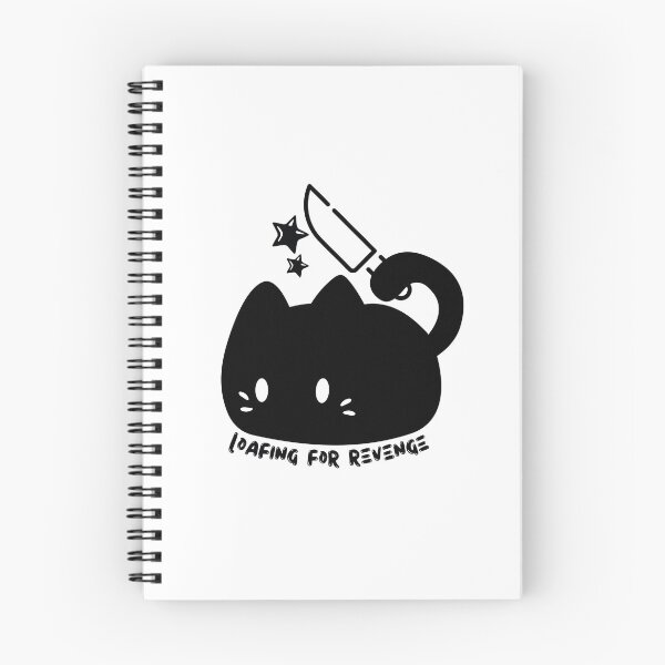 Item preview, Loafing for Revenge | Kitty Humor Graphics designed and sold by Sushi Roll Studio.