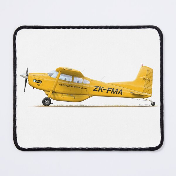 Item preview, CESSNA 185 SKYWAGON designed and sold by Grubby Fingers Aircraft Illustration.