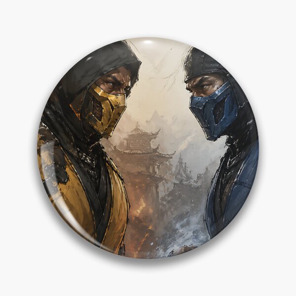 Item preview, Scorpion VS Sub-Zero Mortal Kombat Fanart designed and sold by bapupa.