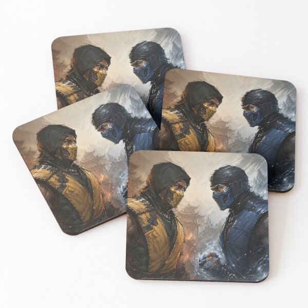 Item preview, Scorpion VS Sub-Zero Mortal Kombat Fanart designed and sold by bapupa.