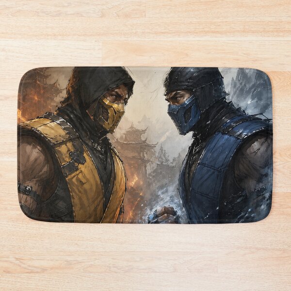 Item preview, Scorpion VS Sub-Zero Mortal Kombat Fanart designed and sold by bapupa.