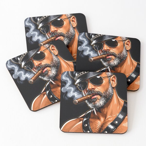 Item preview, Salt and Pepper Leather Daddy designed and sold by Leatherandsmoke.