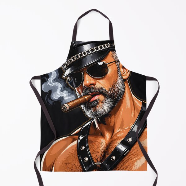 Item preview, Salt and Pepper Leather Daddy designed and sold by Leatherandsmoke.