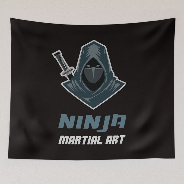 Item preview, Ninja Martial Arts Shadow Warrior Design designed and sold by ElectroSphere46.
