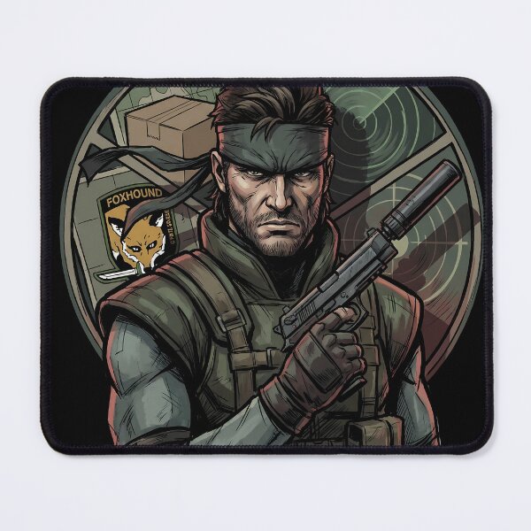 Item preview, Solid Snake Metal Gear Solid: Legendary Stealth Operative designed and sold by Senpaiwaves.