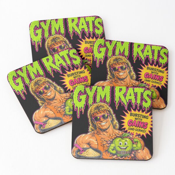 Item preview, Retro 90s Gross-out Bodybuilding Gym Rat designed and sold by Highwayman1975.