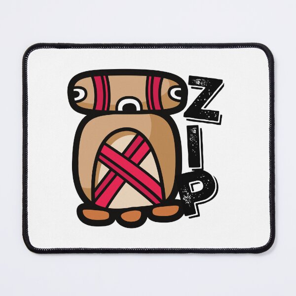 Item preview, Mr. Zip says keep quiet, hear everything around. designed and sold by Mashico.