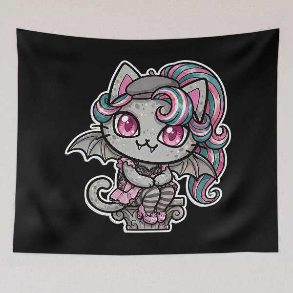 Item preview, Monster high Kawaii Cat Cosplay Parody – Rochelle Goyle  designed and sold by CuteKats.