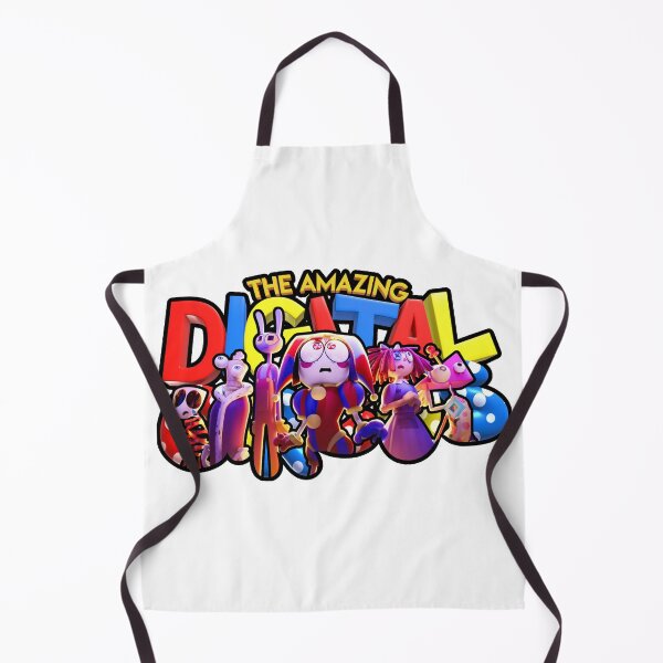 Item preview, THE AMAZING DIGITAL CIRCUS TITLE LOGO W POMNI JAX KINGER ETC (TADC) designed and sold by Python Designs .
