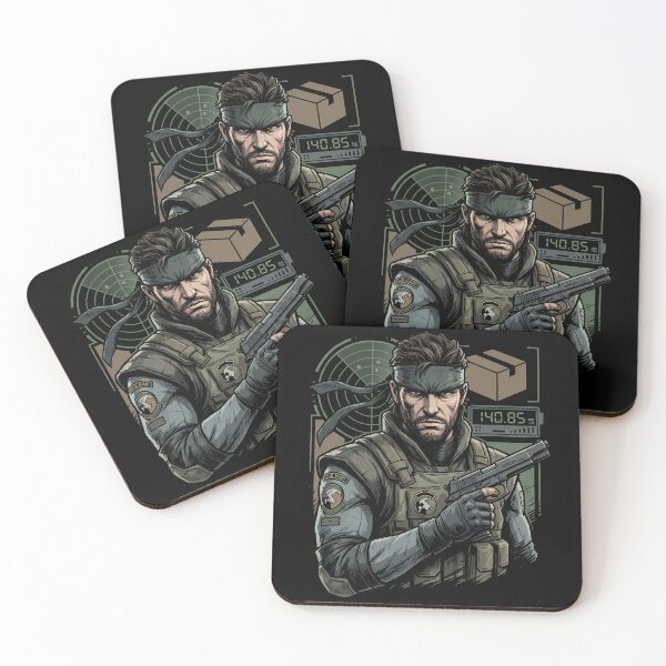 Item preview, Solid Snake Metal Gear Solid: Legendary Stealth Operative designed and sold by Senpaiwaves.