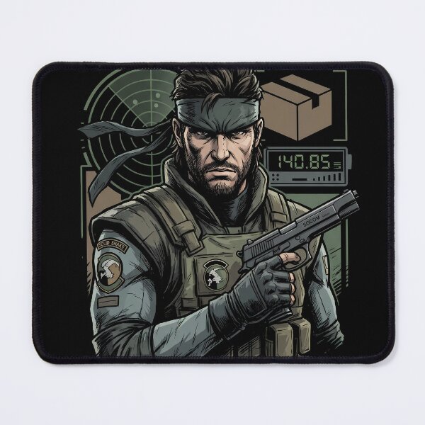Item preview, Solid Snake Metal Gear Solid: Legendary Stealth Operative designed and sold by Senpaiwaves.