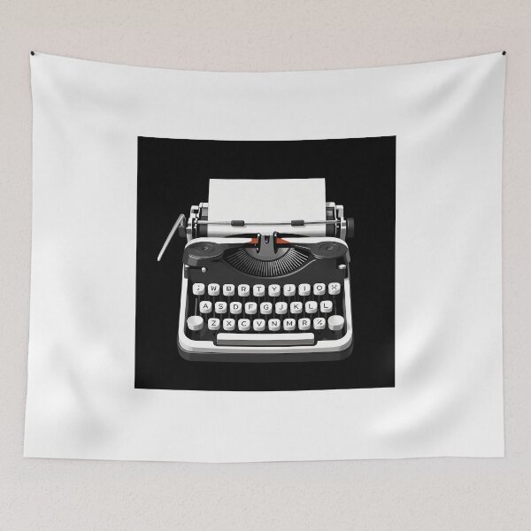 Item preview, Typewriter graphic designed and sold by Azar Awan.