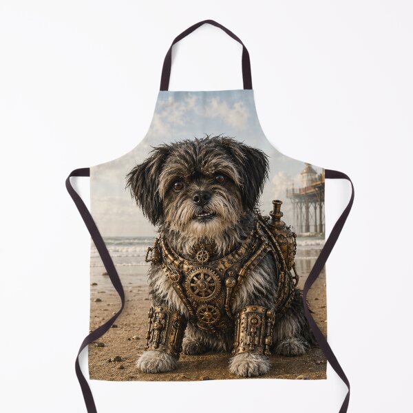 Item preview, Steampunk Shih Tzu Maltese Cross Shirt - Mechanical Shih Tzu Maltese Cross Art - Cute Shih Tzu designed and sold by Altered Art By Steve.