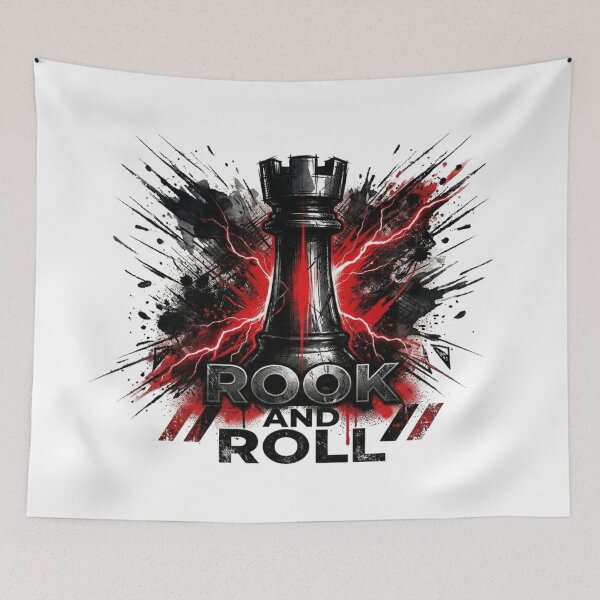 Item preview, Rook and Roll | Chess Rook Grunge Streetwear designed and sold by DandoLaTalla.
