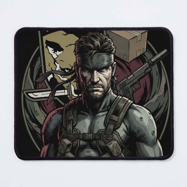 Item preview, Solid Snake Metal Gear Solid: Legendary Stealth Operative designed and sold by Senpaiwaves.