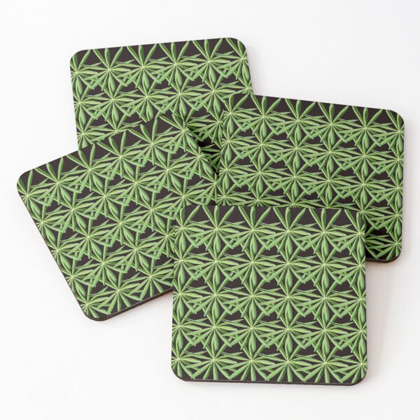 Item preview, The Geometry of Nature - A Close-up of a Lupine Leaf as a Pattern designed and sold by MarionsArt.