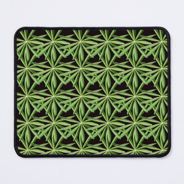 Item preview, The Geometry of Nature - A Close-up of a Lupine Leaf as a Pattern designed and sold by MarionsArt.