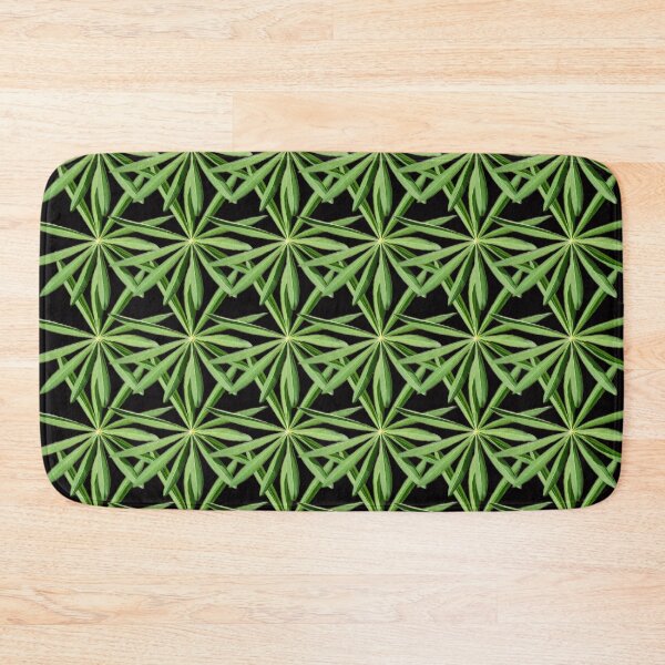 Item preview, The Geometry of Nature - A Close-up of a Lupine Leaf as a Pattern designed and sold by MarionsArt.