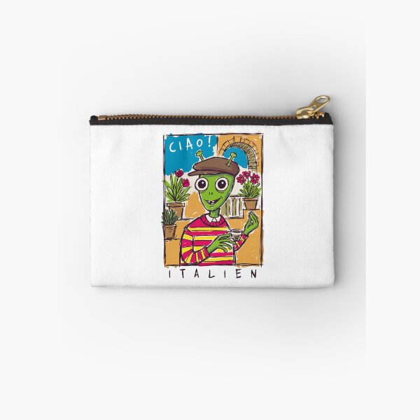 Item preview, Italien Alien Tourist Sipping Espresso in Italy designed and sold by sXe-art.